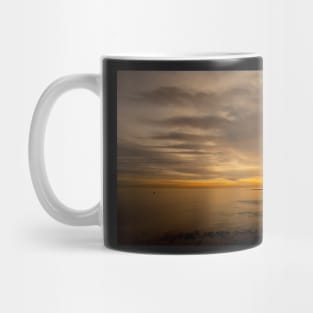 Golden dawn at St Mary's Island Mug